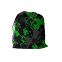 Cyber Camo Drawstring Pouch (Large) View2