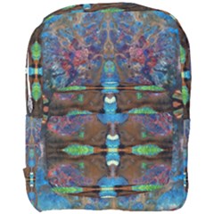 Abstract Marbling Painting Repeats Full Print Backpack by kaleidomarblingart