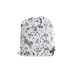 West Drawstring Pouch (medium) by PollyParadise