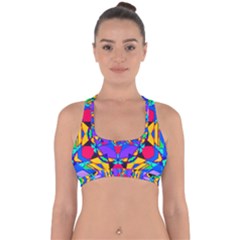Fairground Cross Back Hipster Bikini Top  by LW323