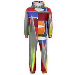 Forrest Sunset Hooded Jumpsuit (men)  by LW323