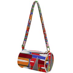 Forrest Sunset Mini Cylinder Bag by LW323