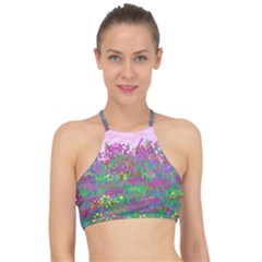 Bay Garden Racer Front Bikini Top by LW323