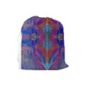 Flowing Duo  Drawstring Pouch (Large) View2