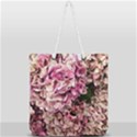 Pink hydrangea Full Print Rope Handle Tote (Large) View2