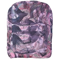  Abstract Marbling Full Print Backpack by kaleidomarblingart