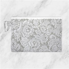 Lacy Canvas Cosmetic Bag (large) by LW323