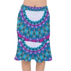Peacock Short Mermaid Skirt by LW323