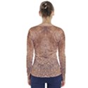 Sparkle V-Neck Long Sleeve Top View2