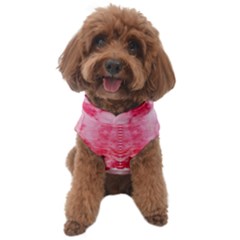 Pink Marbling Ornate Dog Sweater by kaleidomarblingart