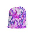 Hot Pink Fuchsia Flower Fantasy  Drawstring Pouch (Large) View1