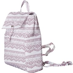 Purple-lace Buckle Everyday Backpack by PollyParadise