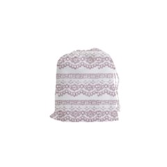 Purple-lace Drawstring Pouch (xs) by PollyParadise