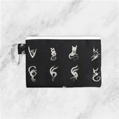 Katzen Cats Katzen Cats Canvas Cosmetic Bag (small) by WetdryvacsLair