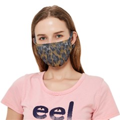 Animalprint Crease Cloth Face Mask (adult) by PollyParadise
