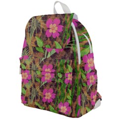 Jungle Floral Top Flap Backpack by PollyParadise