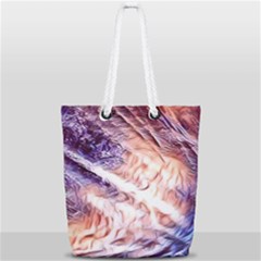 Sonic Boom Full Print Rope Handle Tote (small) by MRNStudios