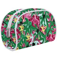 Floral-abstract Make Up Case (large) by PollyParadise
