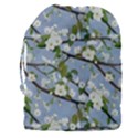 Pear Branch With Flowers Drawstring Pouch (3XL) View2