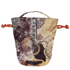 Guitar Drawstring Bucket Bag by LW323
