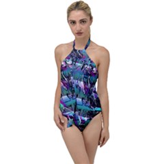 Technophile s Bane Go With The Flow One Piece Swimsuit by MRNStudios