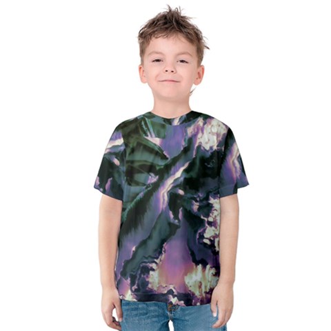 Abstract Wannabe Kids  Cotton Tee by MRNStudios