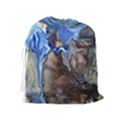 Flowing patterns Drawstring Pouch (XL) View2