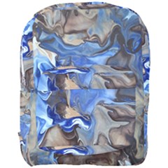 Flowing Patterns Full Print Backpack by kaleidomarblingart
