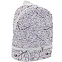 Pencil Flowers Seamless Pattern Zip Bottom Backpack View2