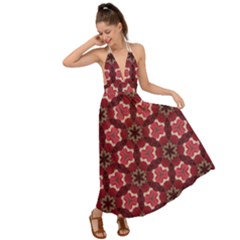 Guldasta Backless Maxi Beach Dress by Nehamohan