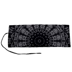 Gothic Mandala Roll Up Canvas Pencil Holder (s) by MRNStudios