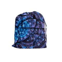 Dismembered Mandala Drawstring Pouch (large) by MRNStudios