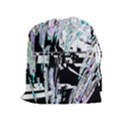 Digital Wave Drawstring Pouch (XL) View1