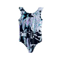 Digital Wave Kids  Frill Swimsuit by MRNStudios
