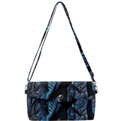 Sputnik Removable Strap Clutch Bag by MRNStudios