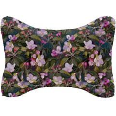 Apple Blossom  Seat Head Rest Cushion by SychEva