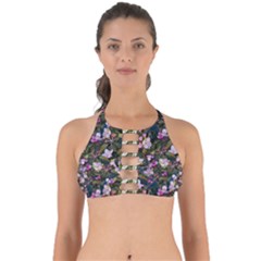 Apple Blossom  Perfectly Cut Out Bikini Top by SychEva