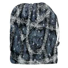 Glithc Grunge Abstract Print Drawstring Pouch (3xl) by dflcprintsclothing