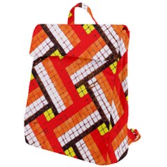 Pop Art Mosaic Flap Top Backpack by essentialimage365