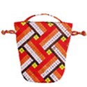 Pop Art Mosaic Drawstring Bucket Bag View1