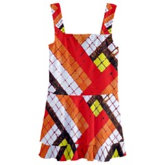 Pop Art Mosaic Kids  Layered Skirt Swimsuit by essentialimage365