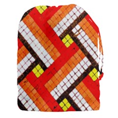 Pop Art Mosaic Drawstring Pouch (3xl) by essentialimage365