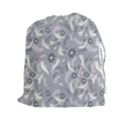 Folk flowers art pattern Floral abstract surface design  Seamless pattern Drawstring Pouch (2XL) View1