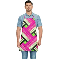 Pop Art Mosaic Kitchen Apron by essentialimage365
