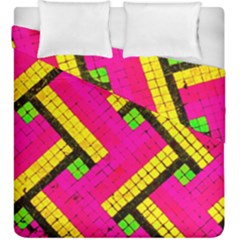 Pop Art Mosaic Duvet Cover Double Side (king Size) by essentialimage365