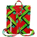 Pop Art Mosaic Flap Top Backpack View3