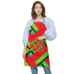 Pop Art Mosaic Pocket Apron by essentialimage365