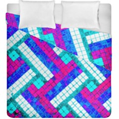 Pop Art Mosaic Duvet Cover Double Side (king Size) by essentialimage365