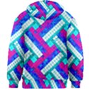 Pop Art Mosaic Kids  Zipper Hoodie Without Drawstring View2