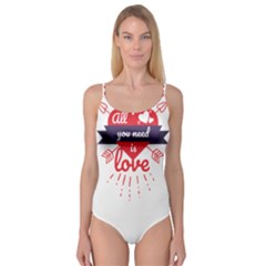 All You Need Is Love Camisole Leotard  by DinzDas